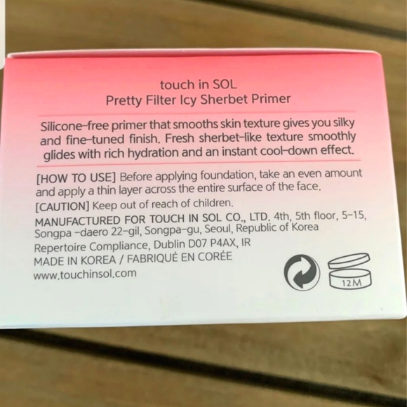 NWT Touch in Sol Pretty Filter Icy Sherbet Primer - Picture 6 of 6